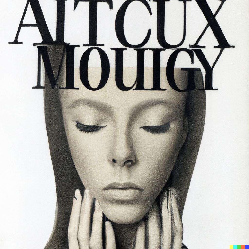 a representation of anxiety, front cover of Vogue, 2010